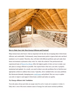 How to Make Your Attic More Energy-Efficient and Practical.docx