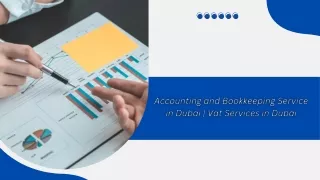 Accounting and bookkeeping services in dubai | Vat Services in UAE | Vat Service