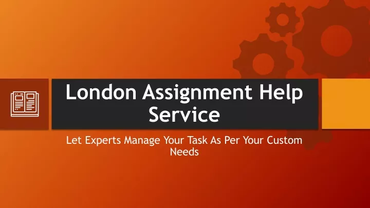 london assignment help service