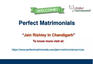 perfect matrimonials