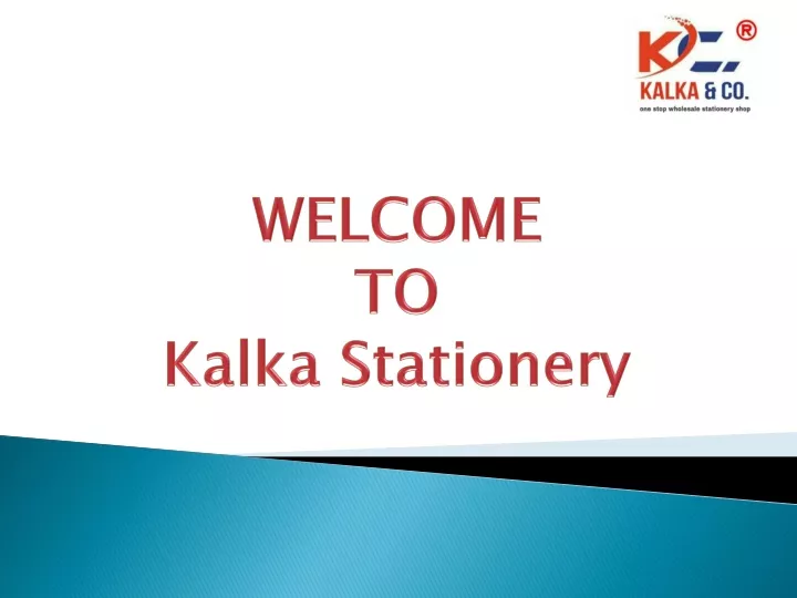 welcome to kalka stationery