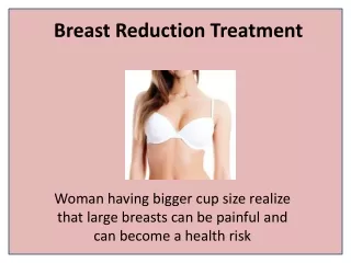 breast reduction treatment