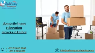 _domestic home relocation movers in Dubai