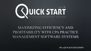 Streamlining Your Accounting Practice with CPA Practice Management Software