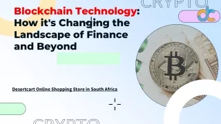 blockchain technology how it s changing