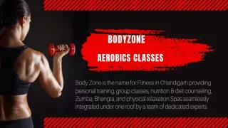 Aerobics Classes in Chandigarh - Bodyzone