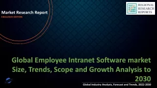 market research report exclusive edition