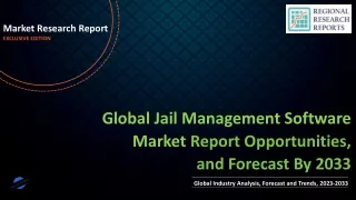 Jail Management Software Market growth projection to 5.4% CAGR through 2033