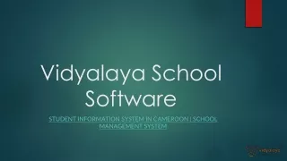 vidyalaya school software