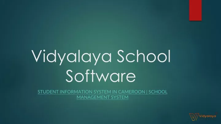 vidyalaya school software