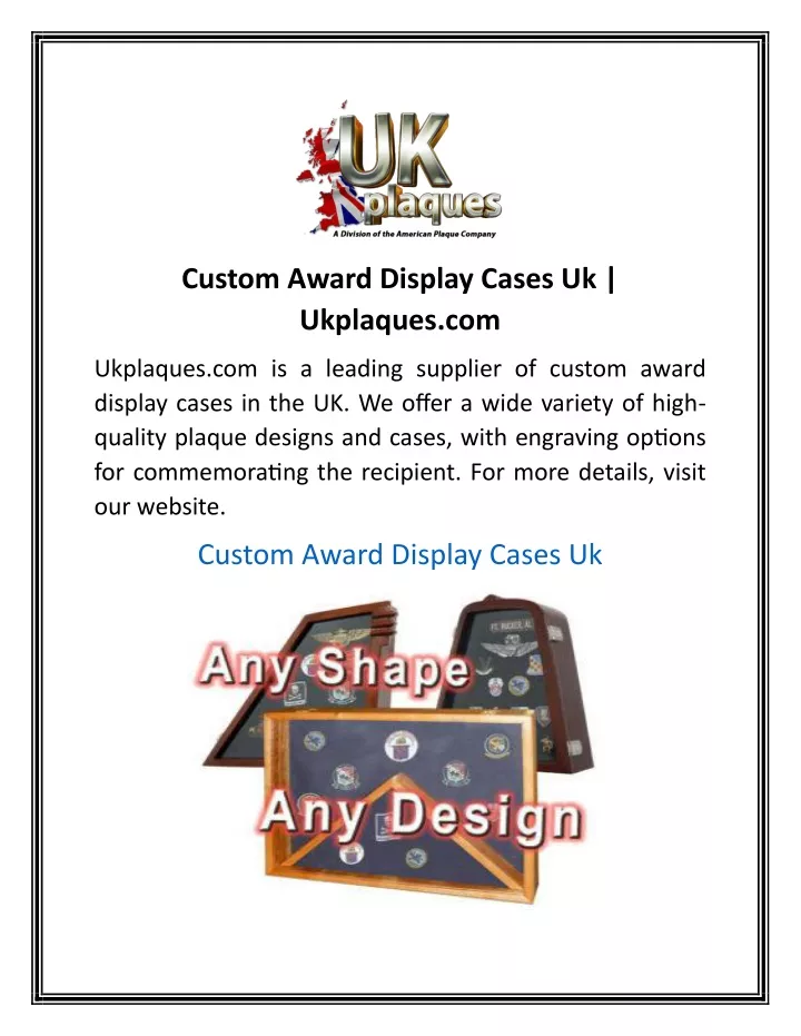 custom award display cases uk ukplaques com