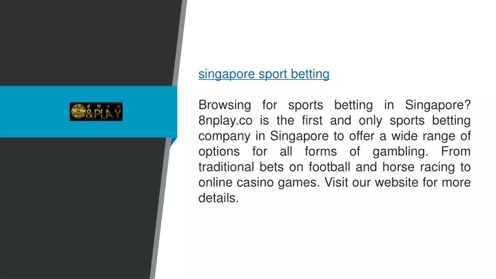 singapore sport betting browsing for sports