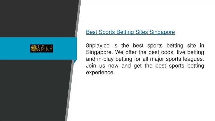 best sports betting sites singapore 8nplay