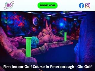 First Indoor Golf Course In Peterborough - Glo Golf