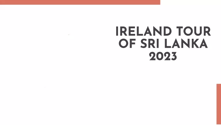 ireland tour of sri lanka 2023 2023