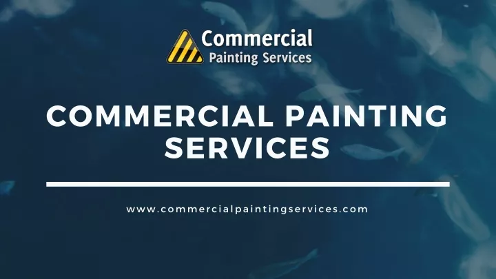 commercial painting services