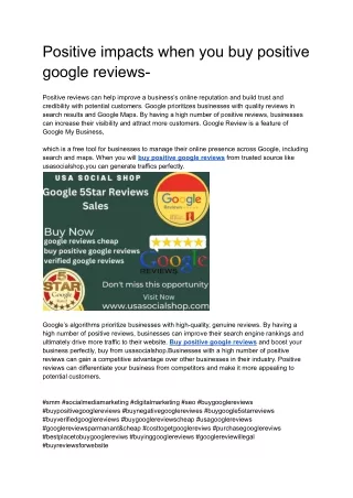 Buy Google 5 Star Reviews