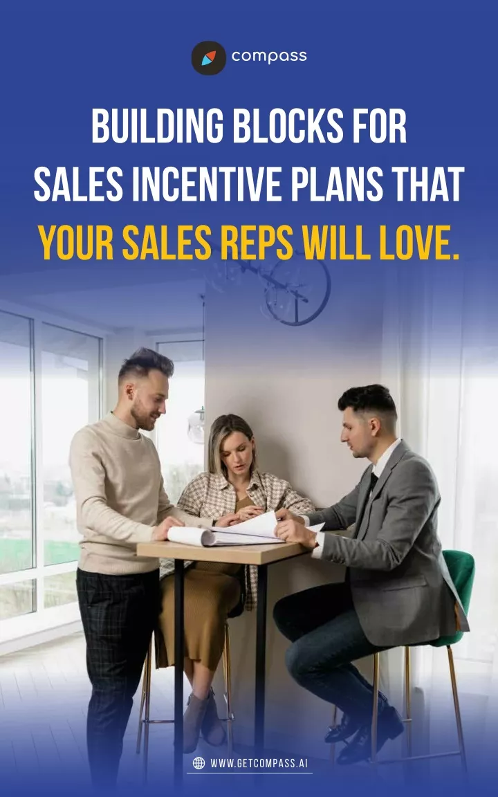 building blocks for sales incentive plans that