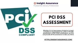 PCI DSS Assessment | Insight Assurance