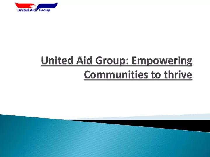 united aid group empowering communities to thrive