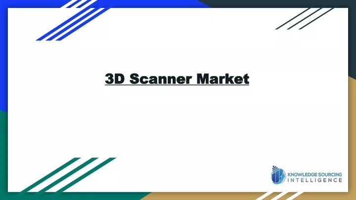 3d scanner market