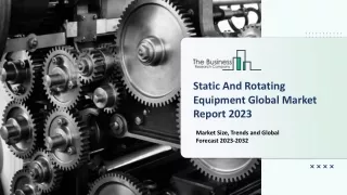 static and rotating equipment global market