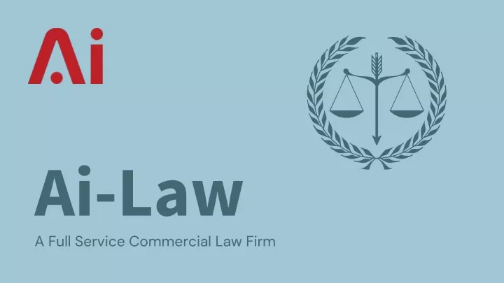 ai law a full service commercial law firm