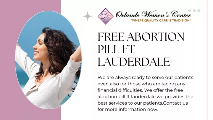 free abortion pill ft lauderdale