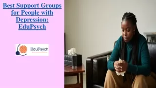 Notable Depression Support Groups Online - EduPsych