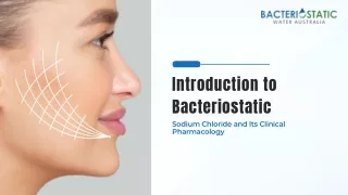 Experience the Benefits of the Premium Bacteriostatic Solution