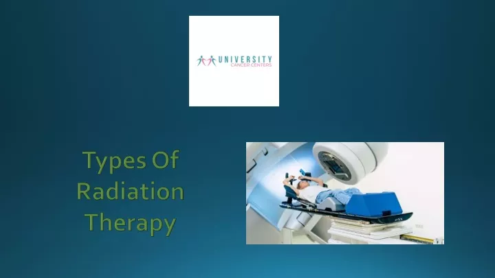 types of radiation therapy