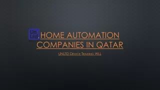 home automation companies in qatar