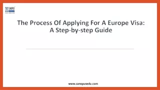 Europe Visa Consultants in Surat