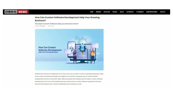 How Can Custom Software Development Help Your Growing Business