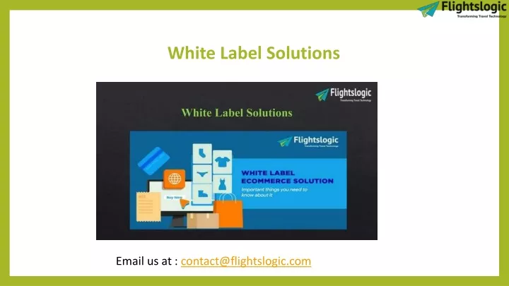 white label solutions