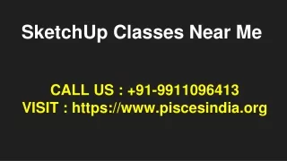 sketchup classes near me