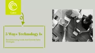 How does technology impact the effectiveness of inside and outside sales strategies