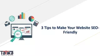 3 tips to make your website seo friendly