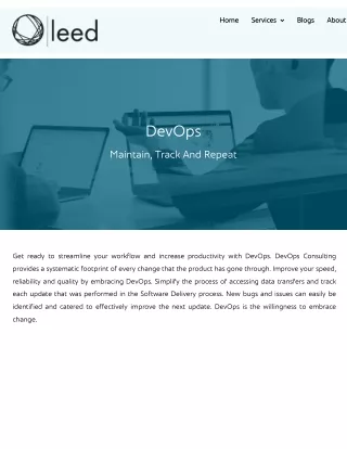 DevOps Consulting Services Company
