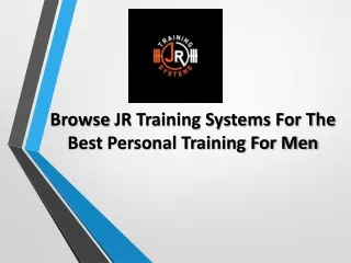 Are You Looking For A Personal Training For Men?