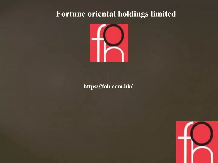 fortune oriental holdings limited