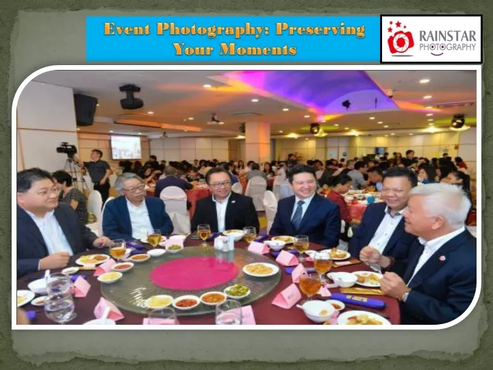 event photography preserving your moments