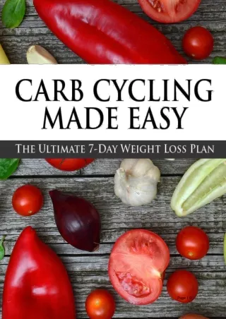 The Ultimate 7-Days Plan to Lose Your Weight Fast