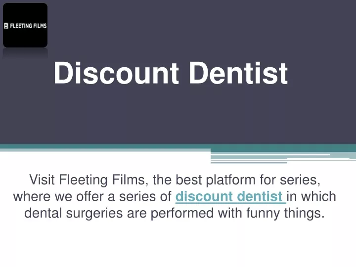 discount dentist