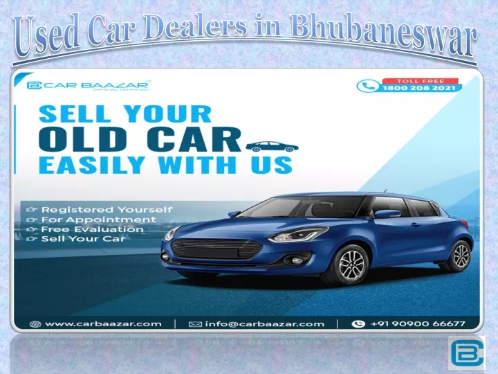 PPT Used Car Dealers in Bhubaneswar PowerPoint Presentation, free