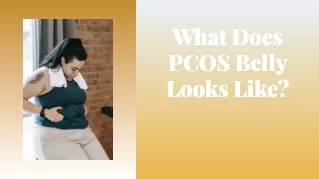 What Does PCOS Belly Looks Like