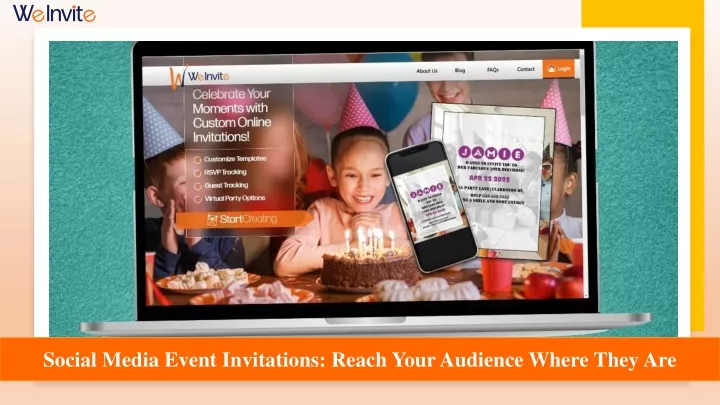 social media event invitations reach your