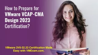 how to prepare for vmware vcap cma design 2023