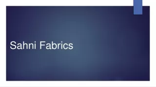 Find High-Quality Fabrics at Affordable Prices!