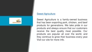 Want To Buy Chicken And Beef Products